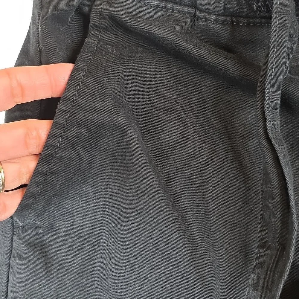 Levi's Signature Wide Leg Cropped Pullon Pants Size 14/32